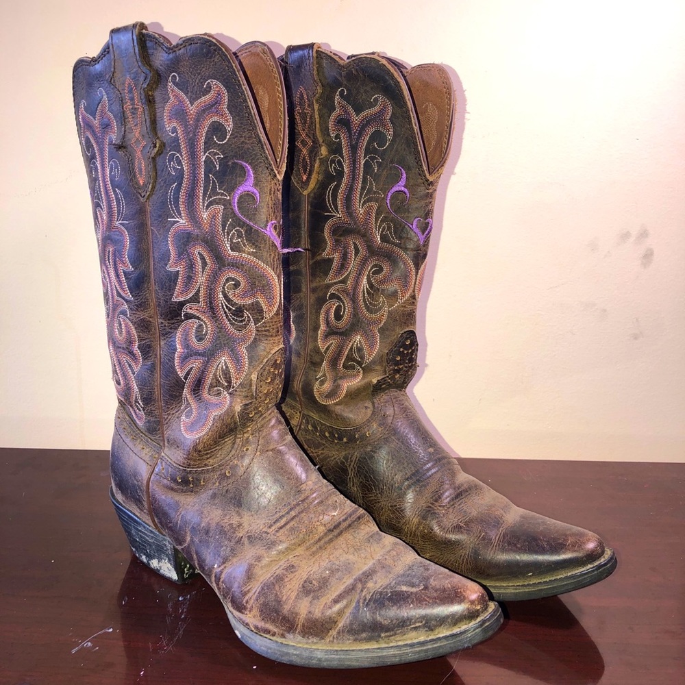 Justin Cowgirl boots